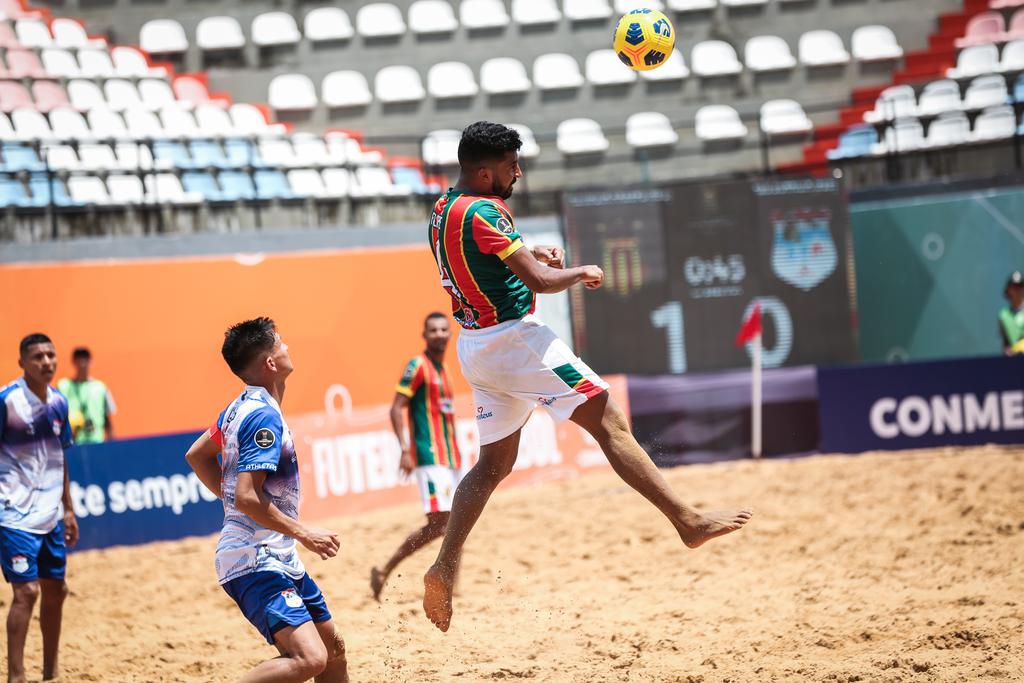 Sampaio estreia com goleada na Libertadores de Beach Soccer