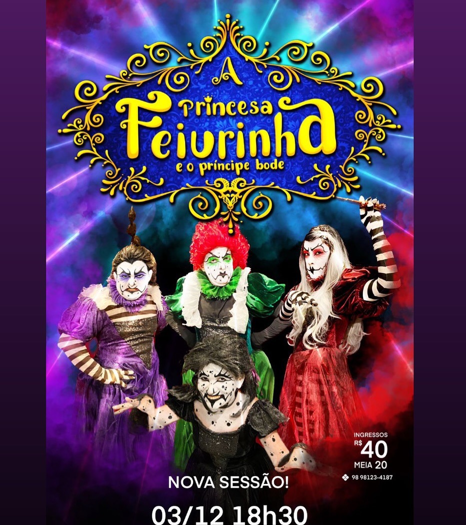 Espetáculo “A Princesa Feiurinha e o Príncipe Bode” abre as cortinas do Teatro Tramando