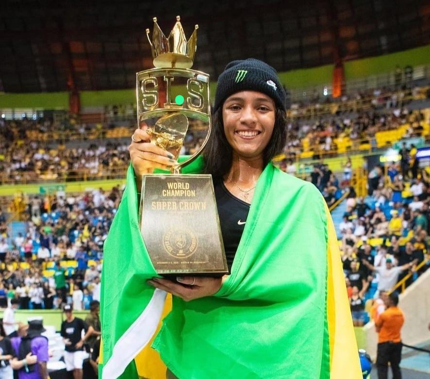 Com nota 9, maior da carreira, Rayssa Leal é bicampeã da Liga Mundial de Skate Street
