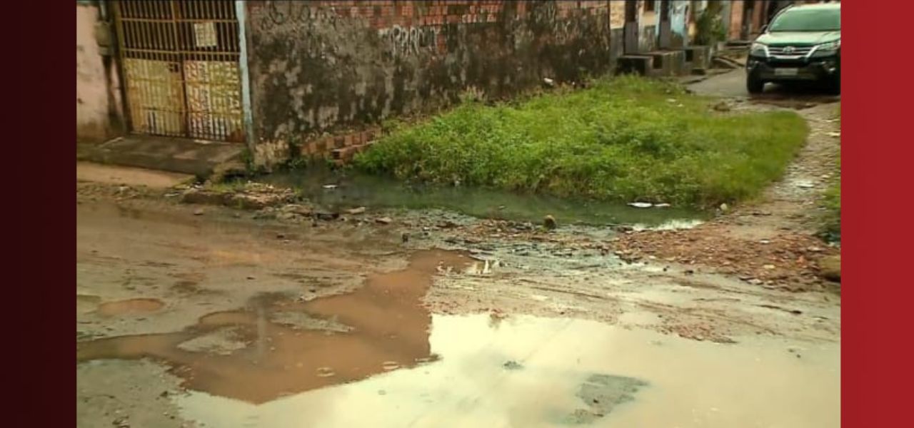 Esgoto a céu aberto revolta moradores do Tirirical