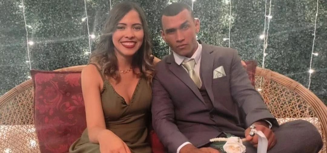 Idelany do Nascimento Pestana e Jhonata Santos de Sousa. Arquivo pessoal/foto disponibilizada pela família da vítima.
