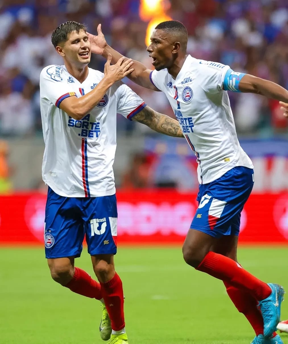 Bahia goleia o Sampaio por 4 a 0 na Copa do Nordeste