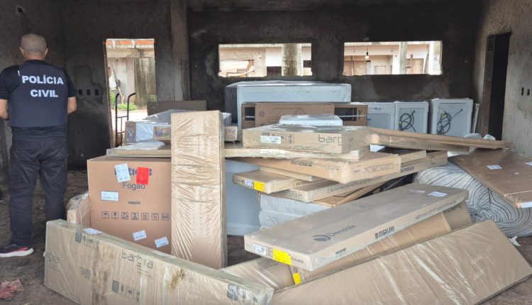 Carga roubada na zona rural de São Luís é recuperada pela polícia