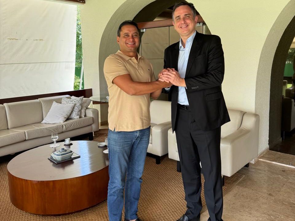 Weverton se reúne com Pacheco e destaca trabalho do atual presidente do Senado