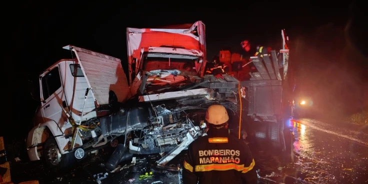 Caminhoneiro morre em acidente na BR-135 em Itapecuru-Mirim