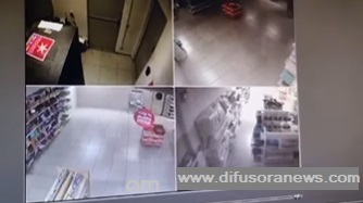 Foto: Reprodução/Circuito interno da loja