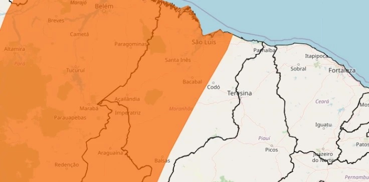 Foto: Reprodução/Inmet