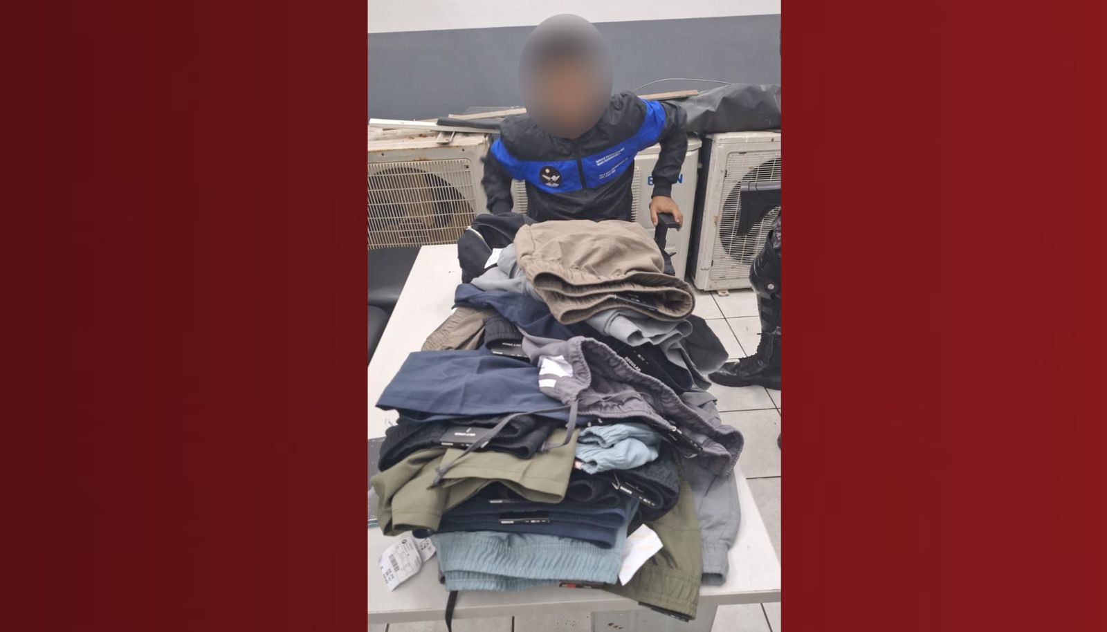 Suspeito de furto em loja é preso no centro de São Luís