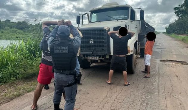 Quatro pessoas são presas por furto de trilhos no município de Viana