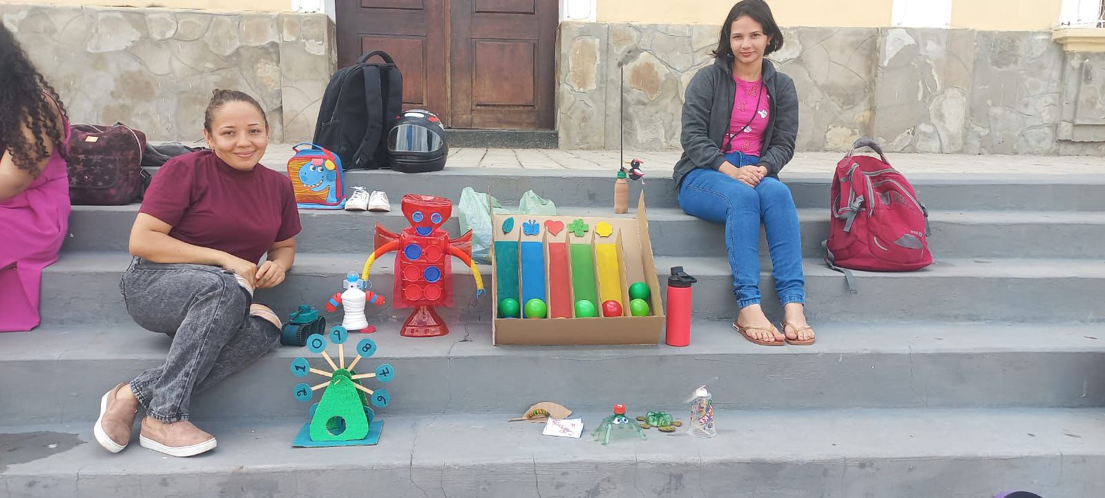 Alunos da Uema realizam exposição interativa de brinquedos pedagógicos