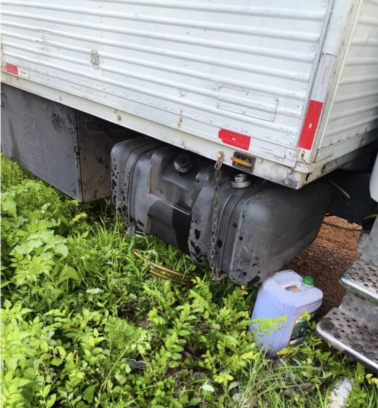 PRF flagra furto de combustível na BR-316, em Caxias