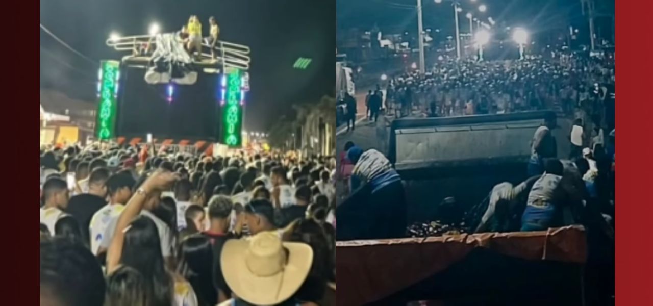 Homem morre após ser atropelado por caçamba durante festa de pós-carnaval