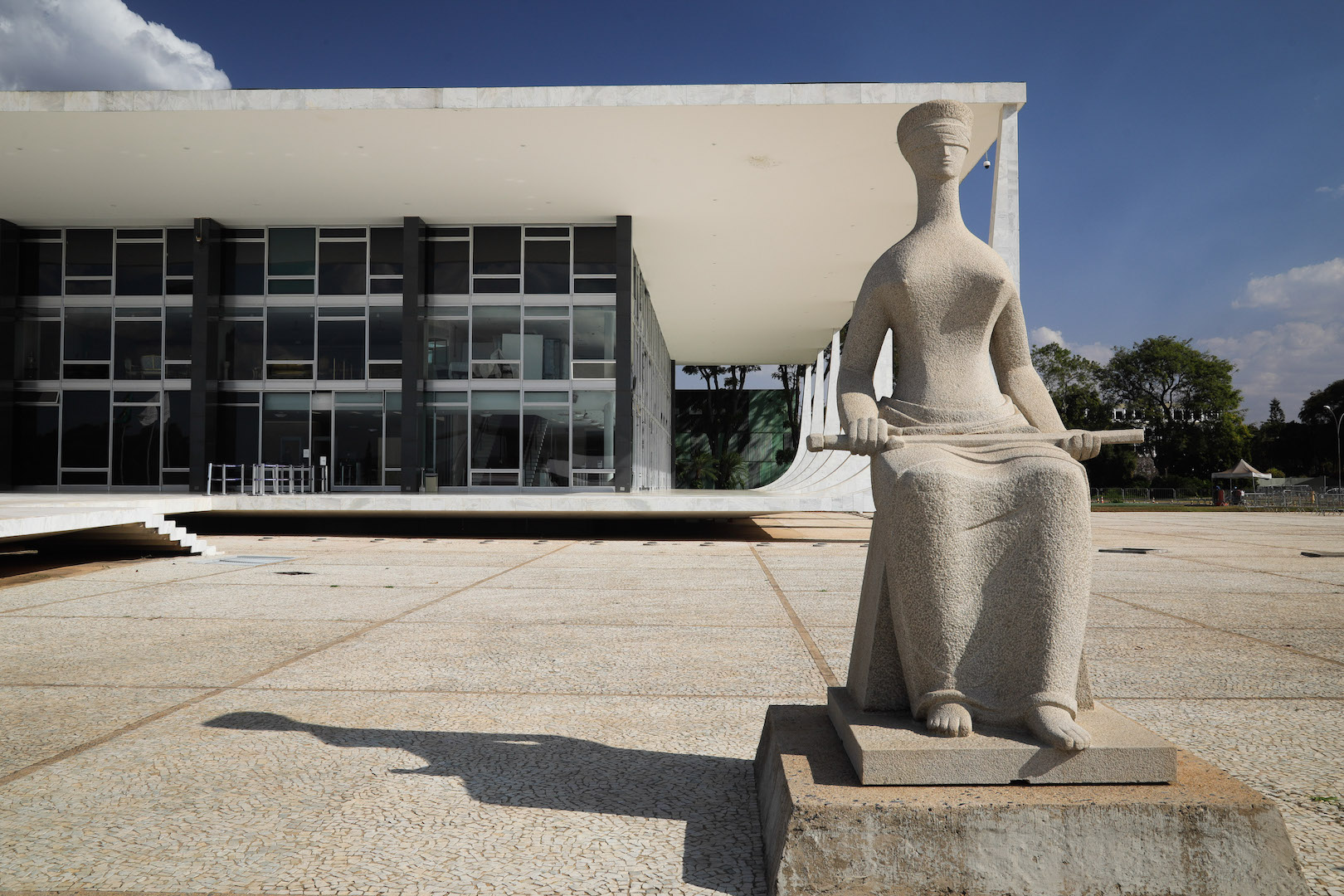 Supremo Tribunal Federal (STF) Estátua da Justiça. | Sérgio Lima/Poder360 01.Ago.2022
