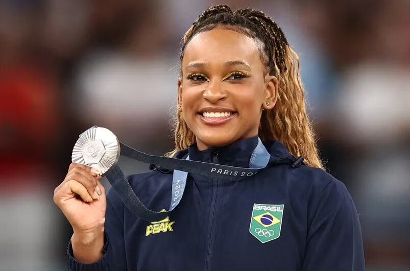 Rebeca Andrade é indicada ao Prêmio Laureus considerado o Oscar do Esporte