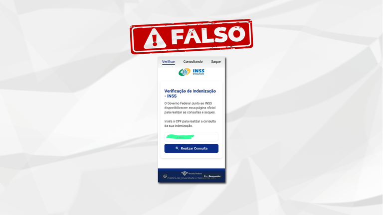 INSS alerta aposentados e pensionistas sobre Golpe de Ressarcimento de Descontos