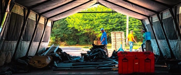 Hospital de Campanha vai funcionar no estacionamento do Multicenter Sebrae