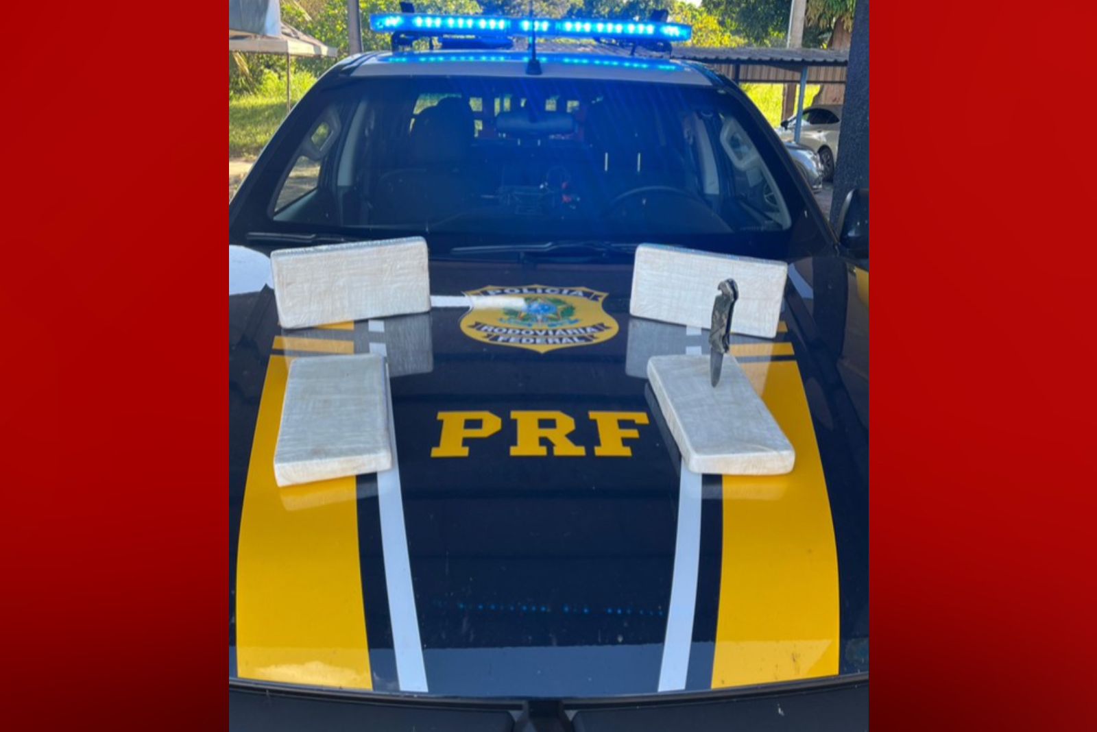 Passageira de ônibus é presa em Tocantins transportando cocaína que seria entregue em Caxias