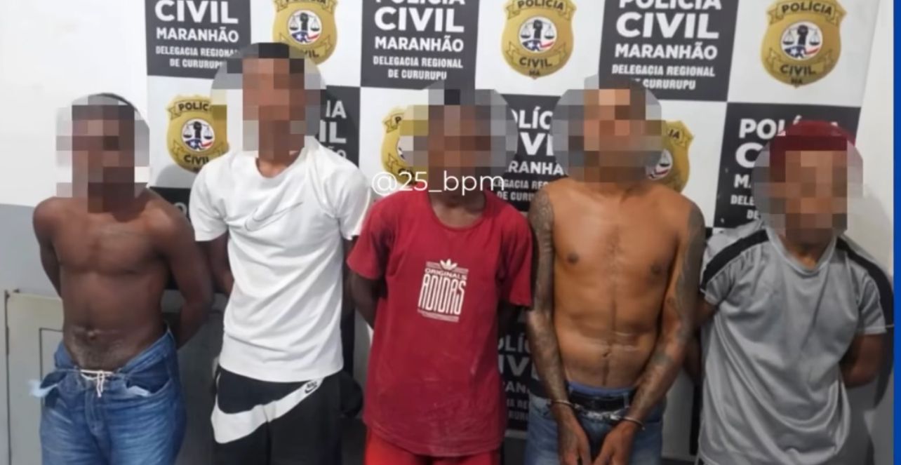 Polícia prende suspeitos de tráfico de drogas em Cururupu
