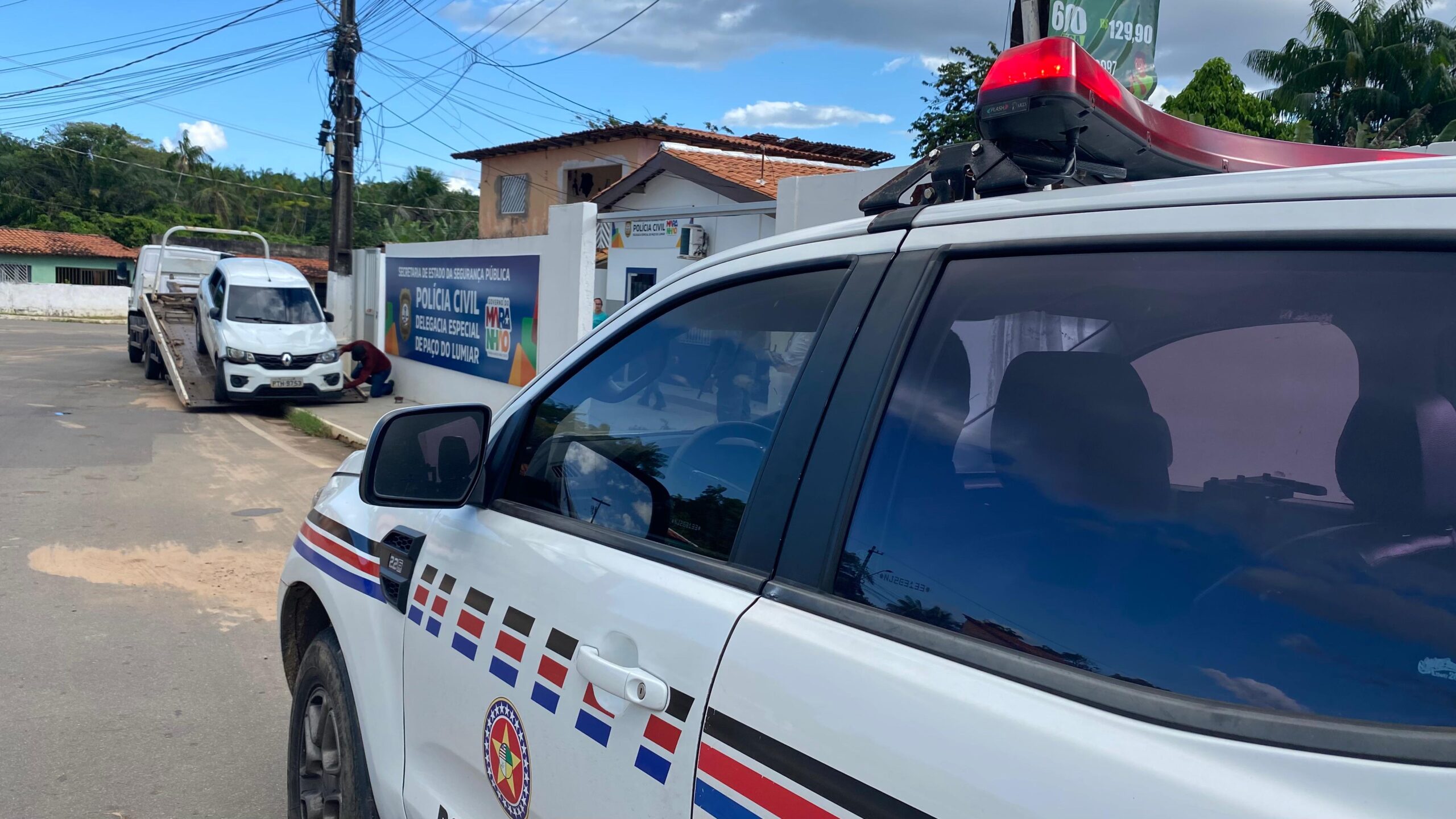 Vídeo: Polícia Militar impede assalto a posto de gasolina no Araçagy