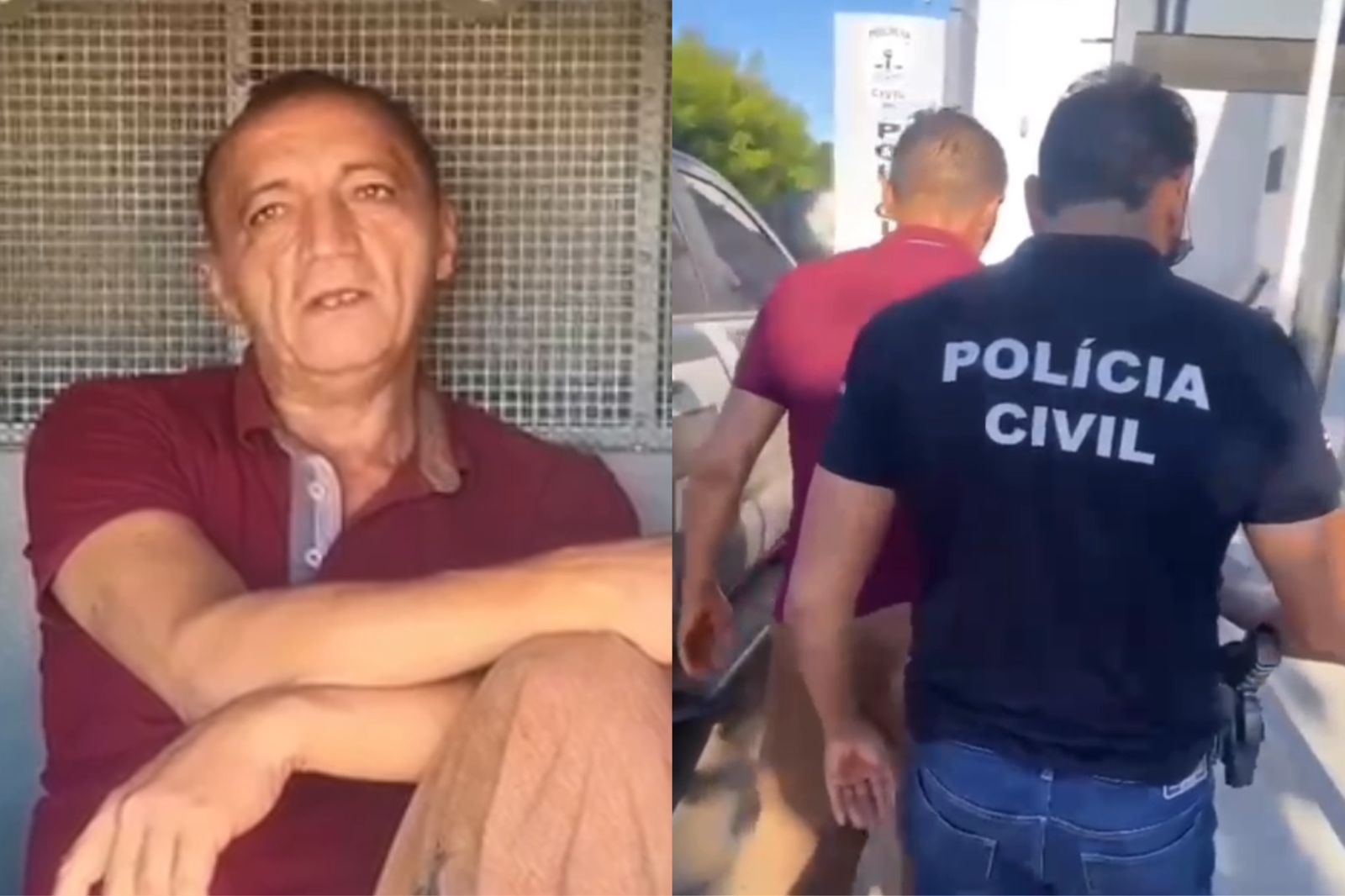 Vídeo: preso pastor que matou ex-companheira a facadas em Riachão