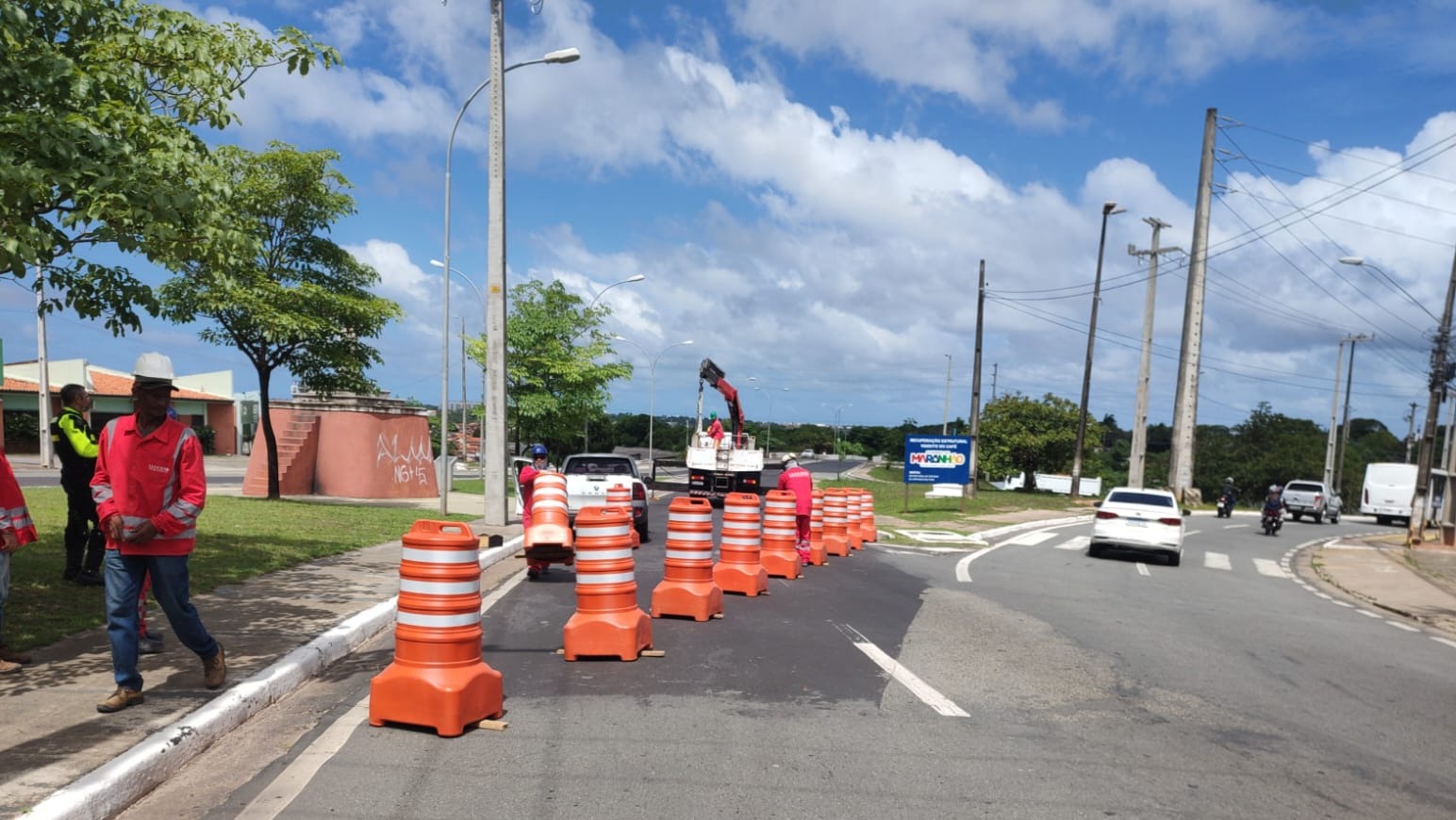 Elevado do Café tem parte do tráfego liberado