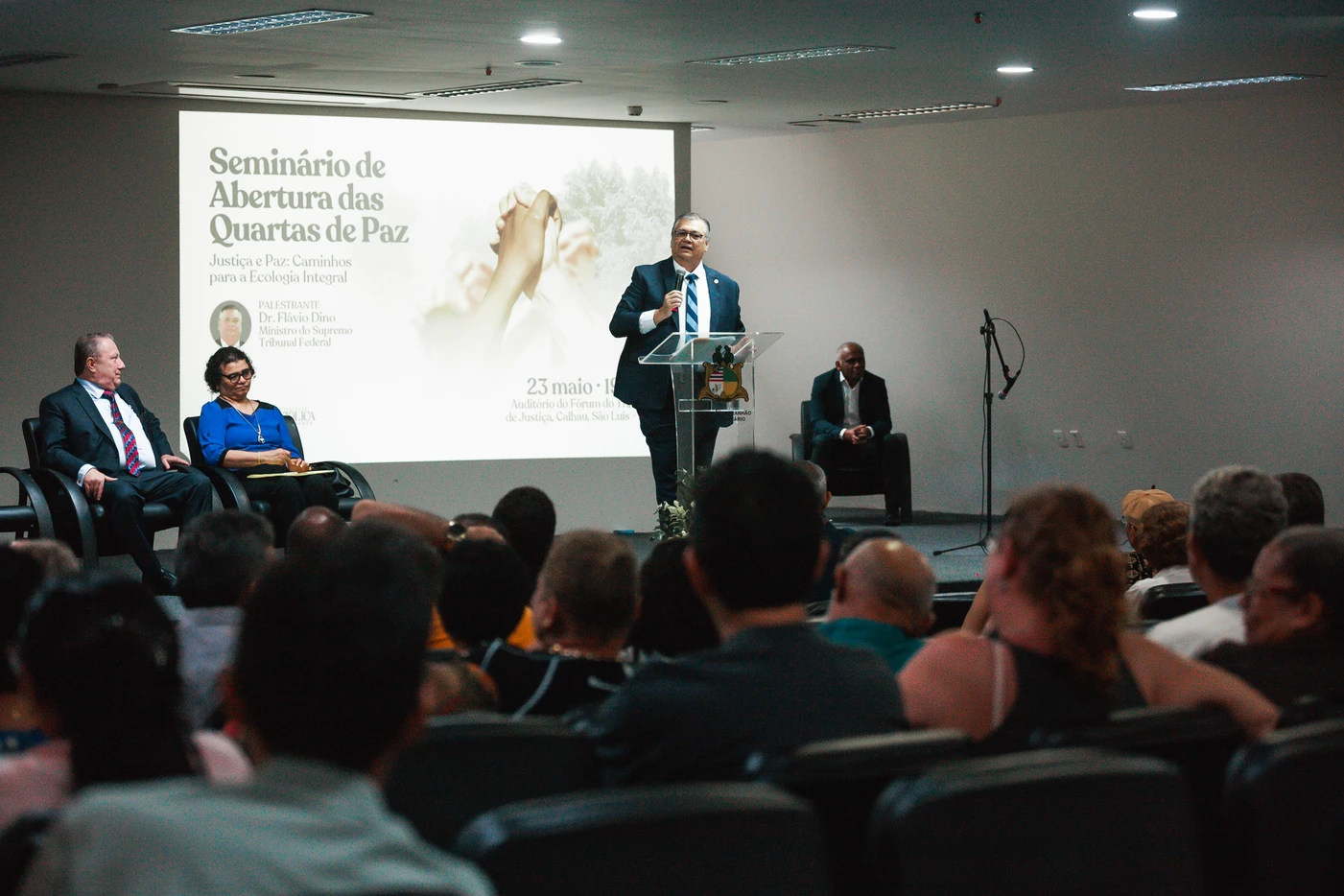 Comissão Justiça e Paz retoma “Quartas de Paz” com presença do ministro Flávio Dino