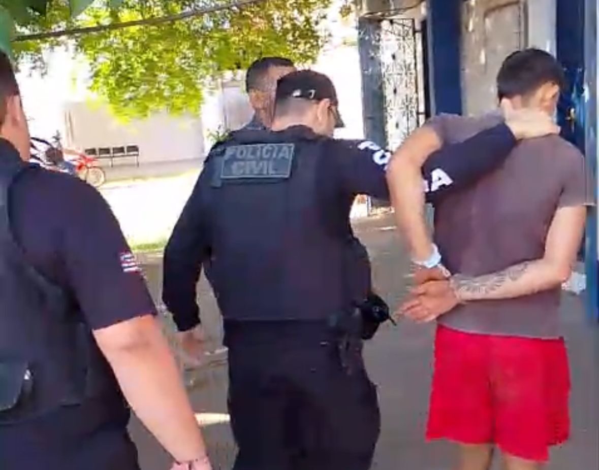 Preso padrasto suspeito na morte de enteada de 5 anos em Trizidela do Vale