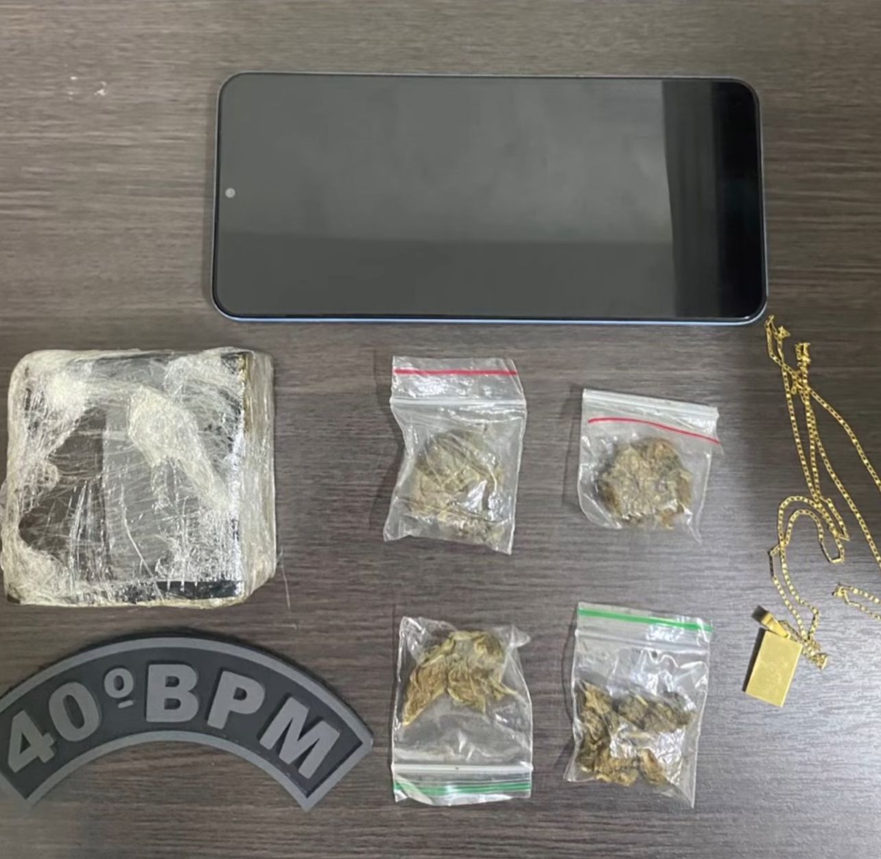 Polícia Militar apreende drogas no Parque Araçagy