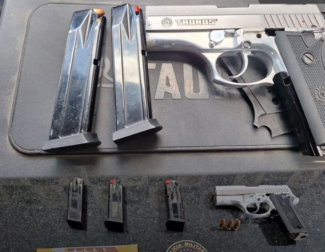 Arma é apreendida após denúncia de agressão contra mulher em Balsas