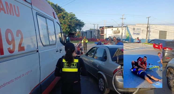 Acidentes deixam feridos e trânsito lento em São Luís na manhã desta quarta-feira