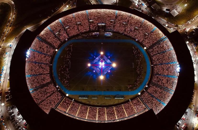 Vídeo: mais de 40 mil católicos lotam o estádio Castelão na solenidade de Corpus Christi