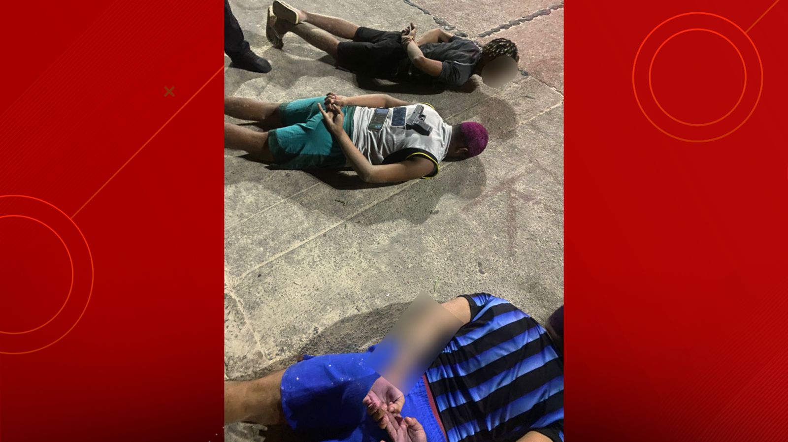 Três homens são presos suspeitos de tentativa de assalto na Avenida Litorânea