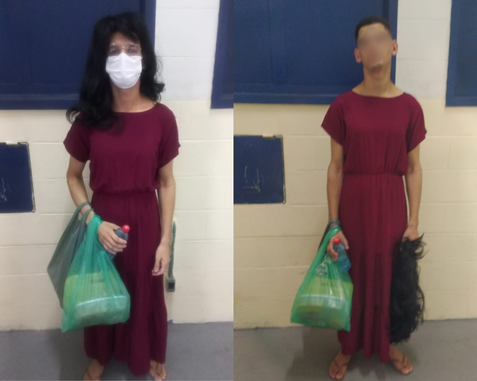 De vestido e peruca: detento tenta fugir de penitenciária em São Luís