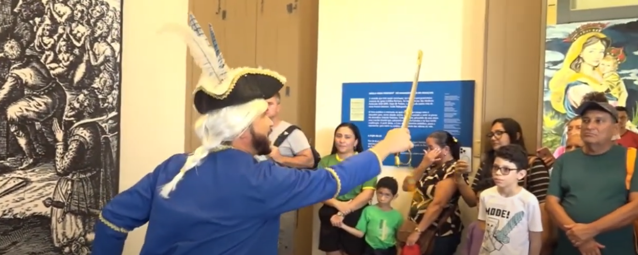 Férias no Museu oferece visitas teatralizadas gratuitas em São Luís