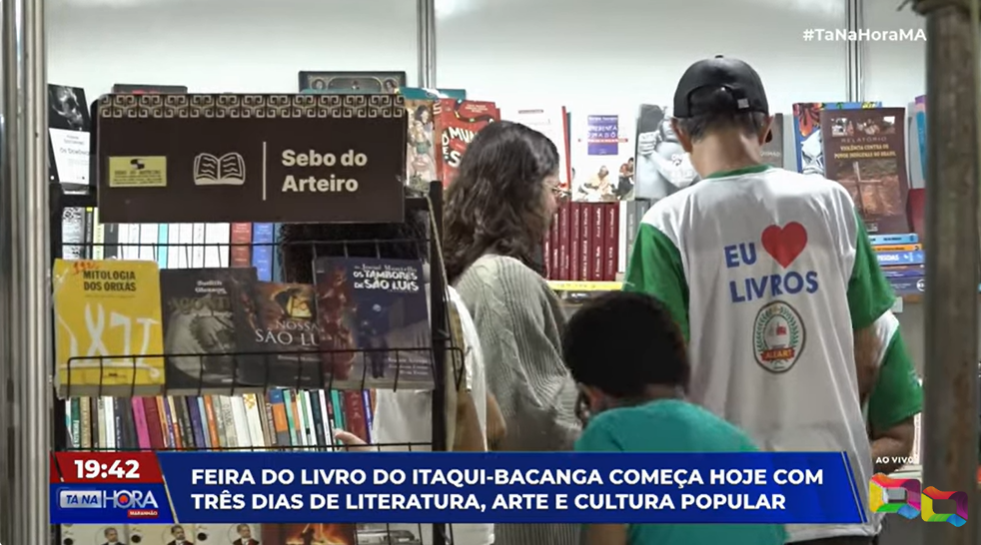 Movimentação na feira Foto: reprodução/TV Difusora