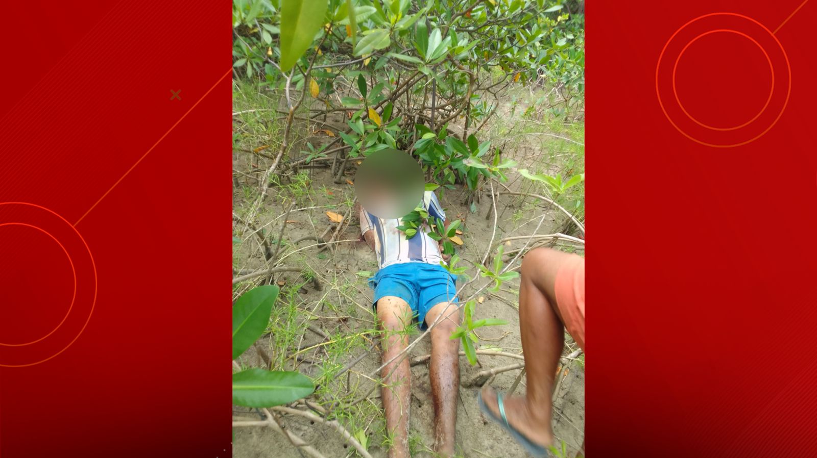 Corpo de homem é encontrado em matagal no Mangue Seco, na Raposa