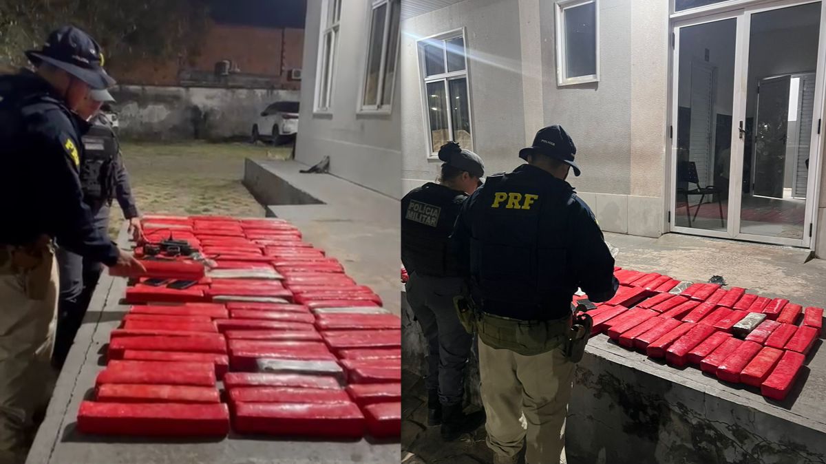 Quatro pessoas são presas e 100 kg de maconha apreendidos em Bacabal