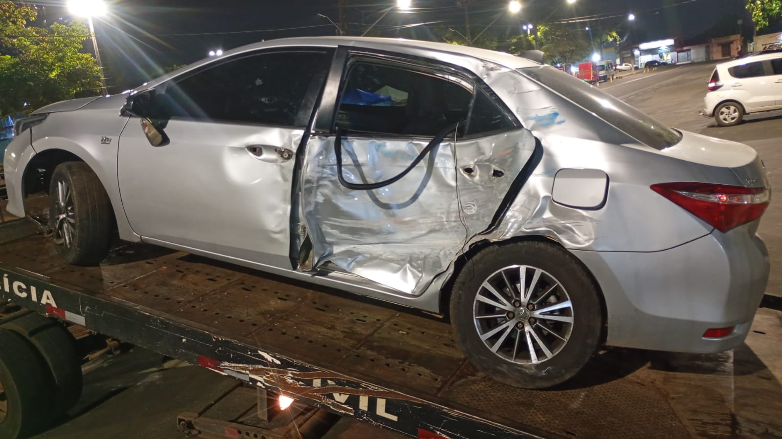 Após acidente de trânsito, suspeitos de sequestro são presos na Estrada de Ribamar