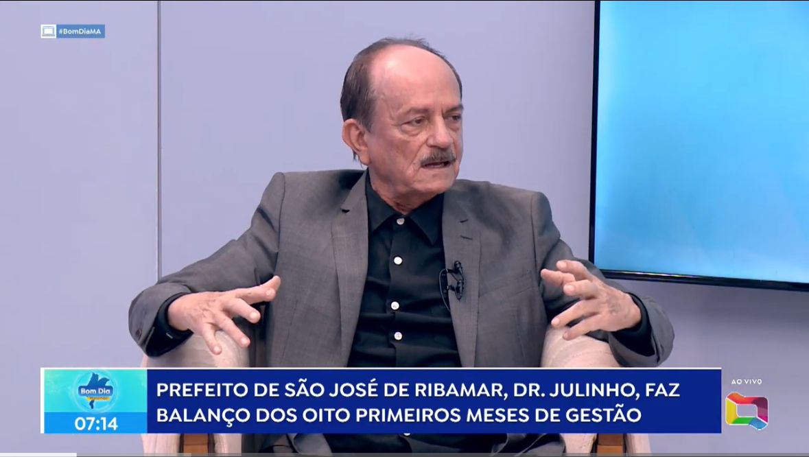 Dr. Julinho faz balanço e detalha próximos passos da gestão à frente de São José de Ribamar