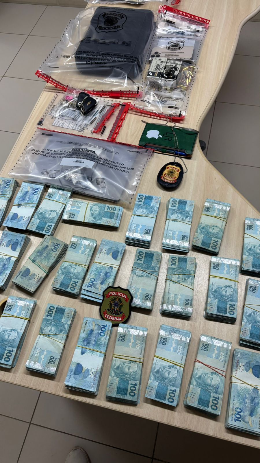 PF prende indivíduos por lavagem de dinheiro em São Luís