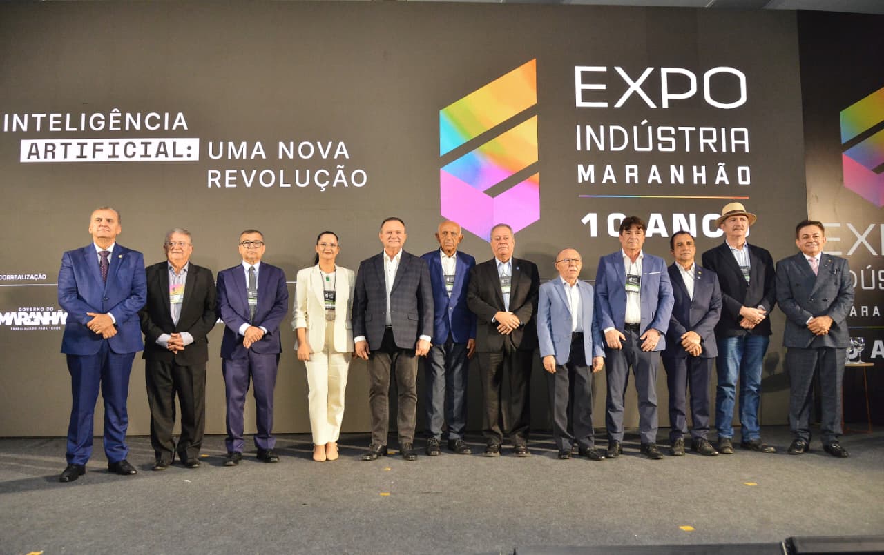 Autoridades e empresários participam da abertura da 6ª Expo Indústria Maranhão