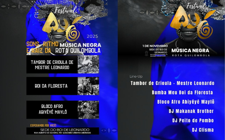 Festival Ayó toma conta do Quilombo Liberdade neste sábado (1º)