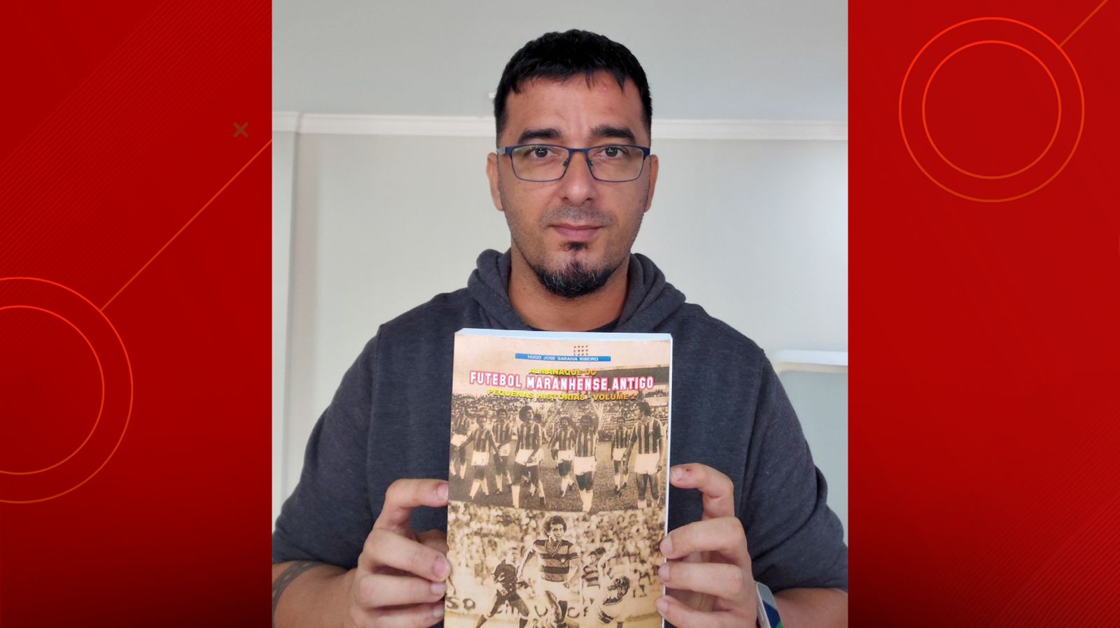 Escritor maranhense publica almanaque com histórias do futebol local