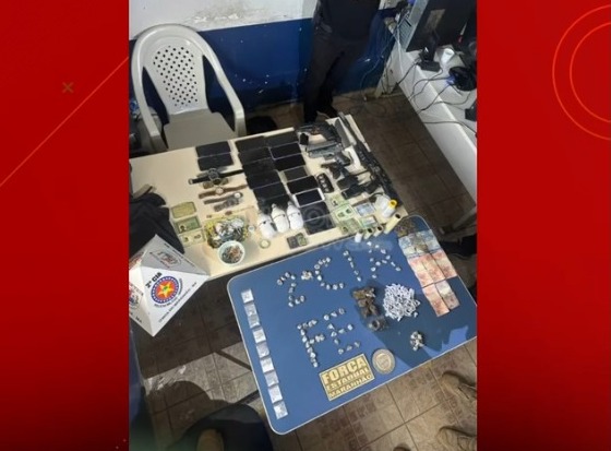 Doze suspeitos são presos e uma grande quantidade de droga é apreendida durante operações em Itinga