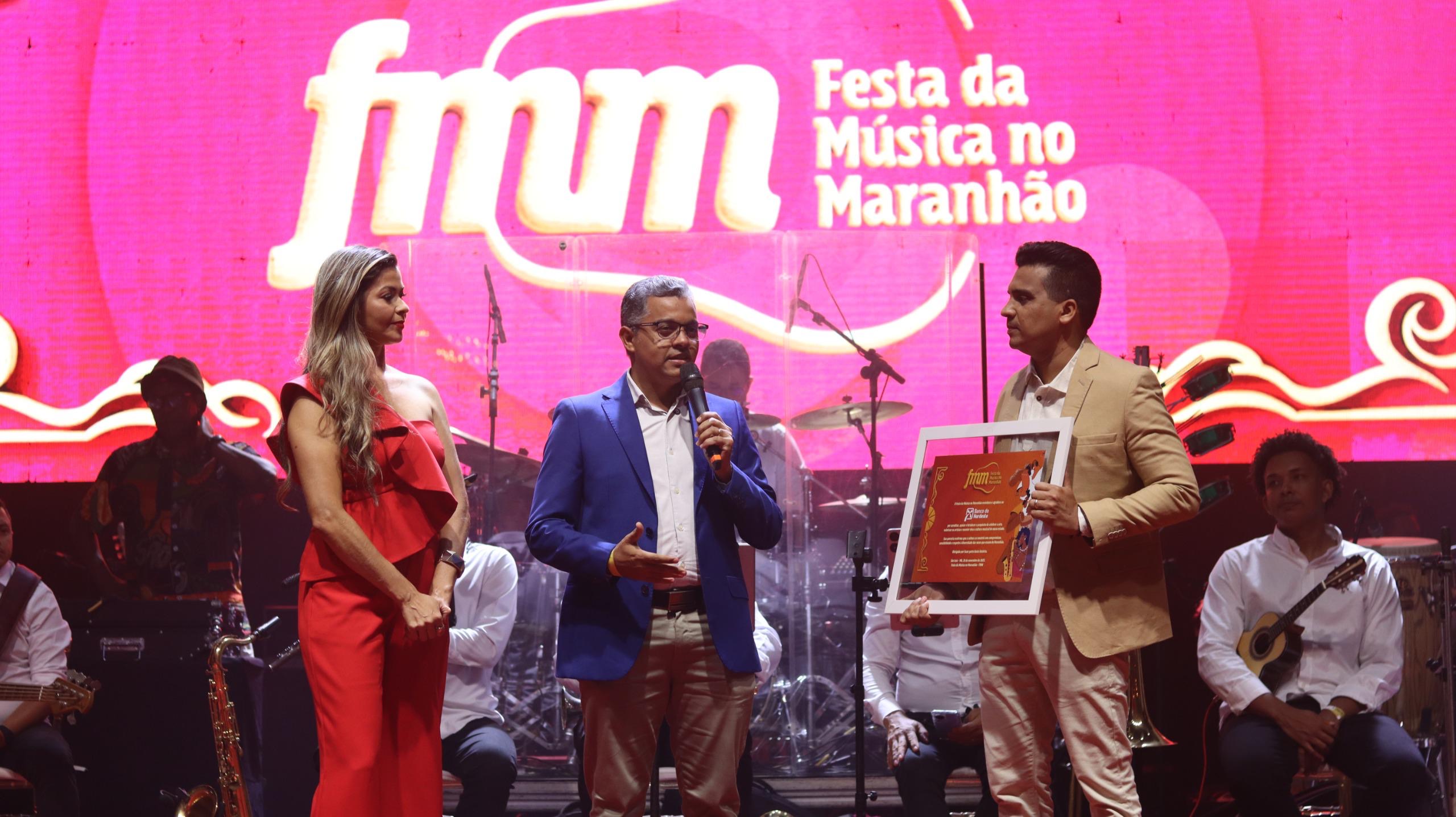Festa da Música Maranhense reconhece o Banco do Nordeste como “Empresa Amiga da Cultura”