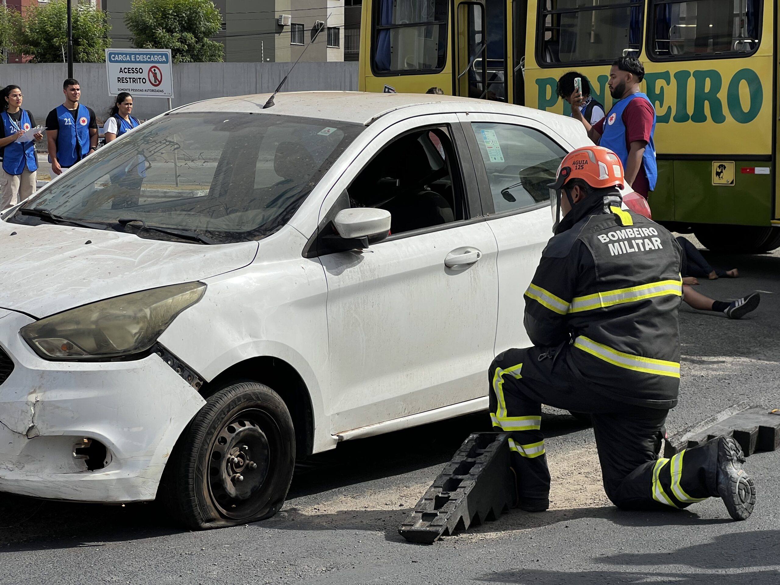 Forças de resgate realizam simulação de grande acidente em São Luís