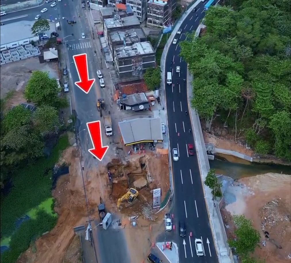 Nova intervenção altera trânsito na Avenida Edson Brandão, no Anil