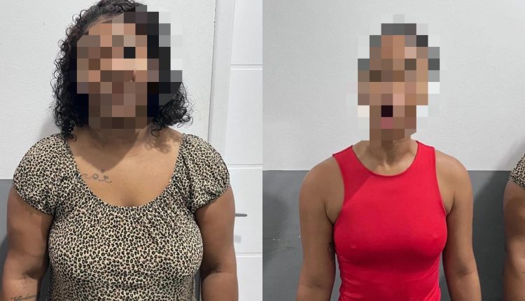 Duas mulheres são presas por tráfico de drogas no bairro Fé em Deus