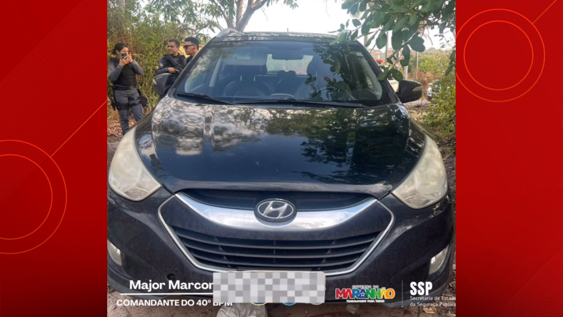 40º BPM recupera veículo roubado na Divinéia