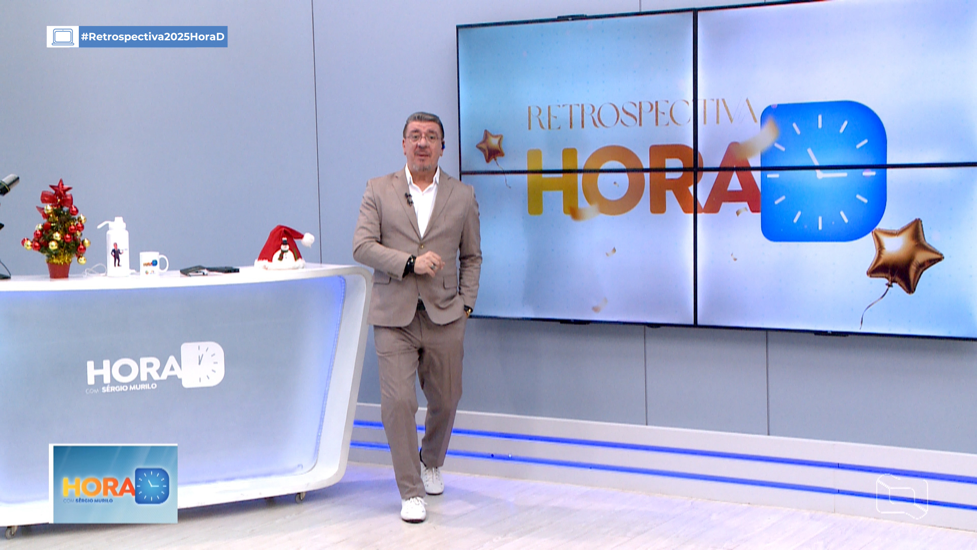 Programa Hora D apresenta especial de fim de ano com retrospectiva, previsões e música nesta quarta-feira (1º)